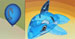 L'amo d'oro (Blu Moby), 2012, 80,5x155,5 oil on canvas